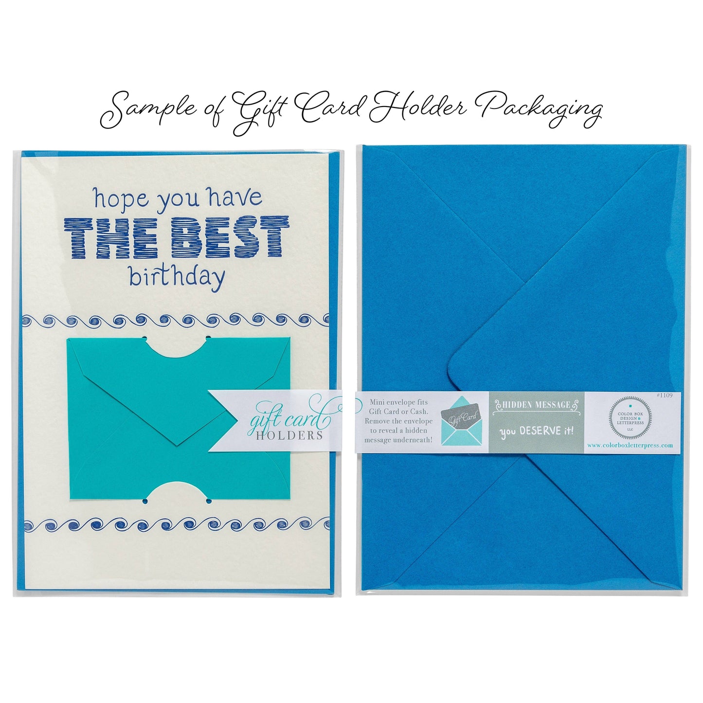 Mini Thanks Gift Card Holder
