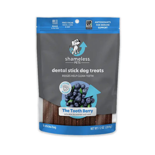 The Tooth Berry Dental Sticks Dog Treats