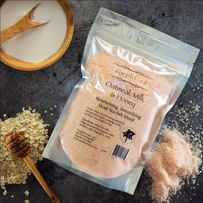 Simplified Dead Sea Bath Salt Bag - 20oz