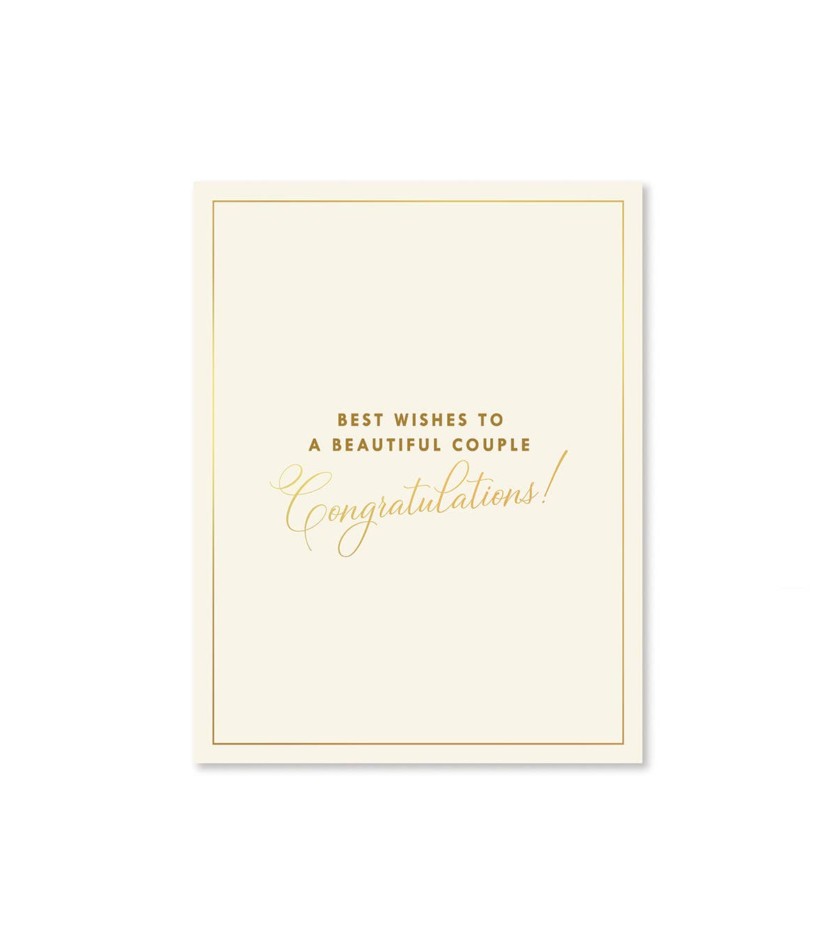 Beautiful Couple Wedding Greeting Card