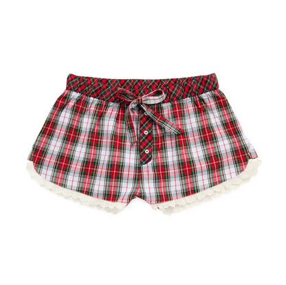 Tartan Boxer Short - Red