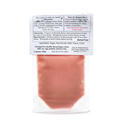 Simply Savory Strawberry Shortcake Dessert Mix