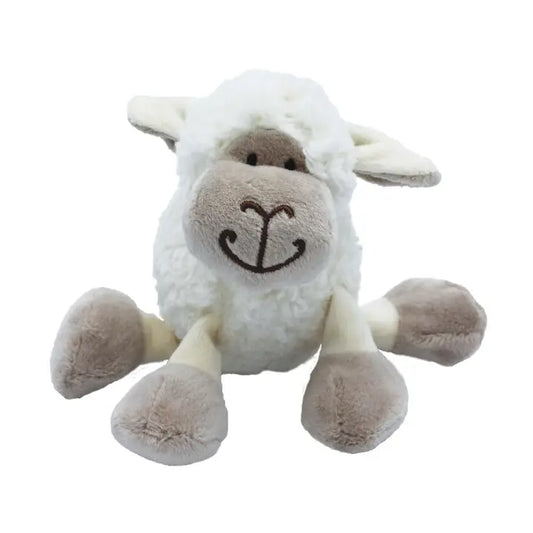 Mini Sitting White Sheep + Gift Box
