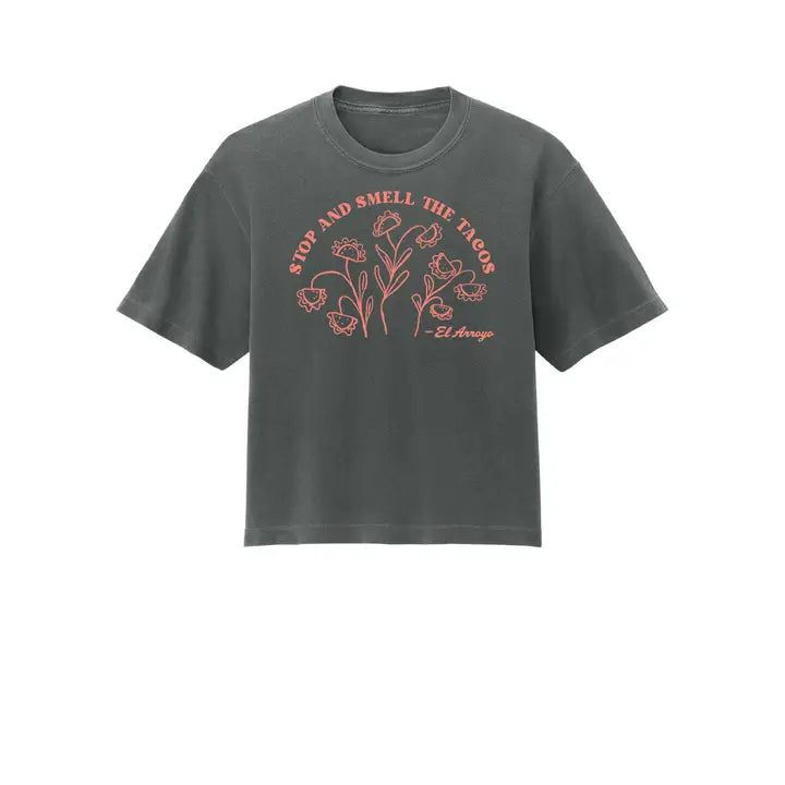 El Arroyo Smell the Tacos Crop T-Shirt