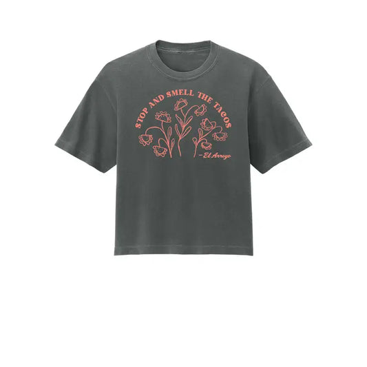 El Arroyo Smell the Tacos Crop T-Shirt