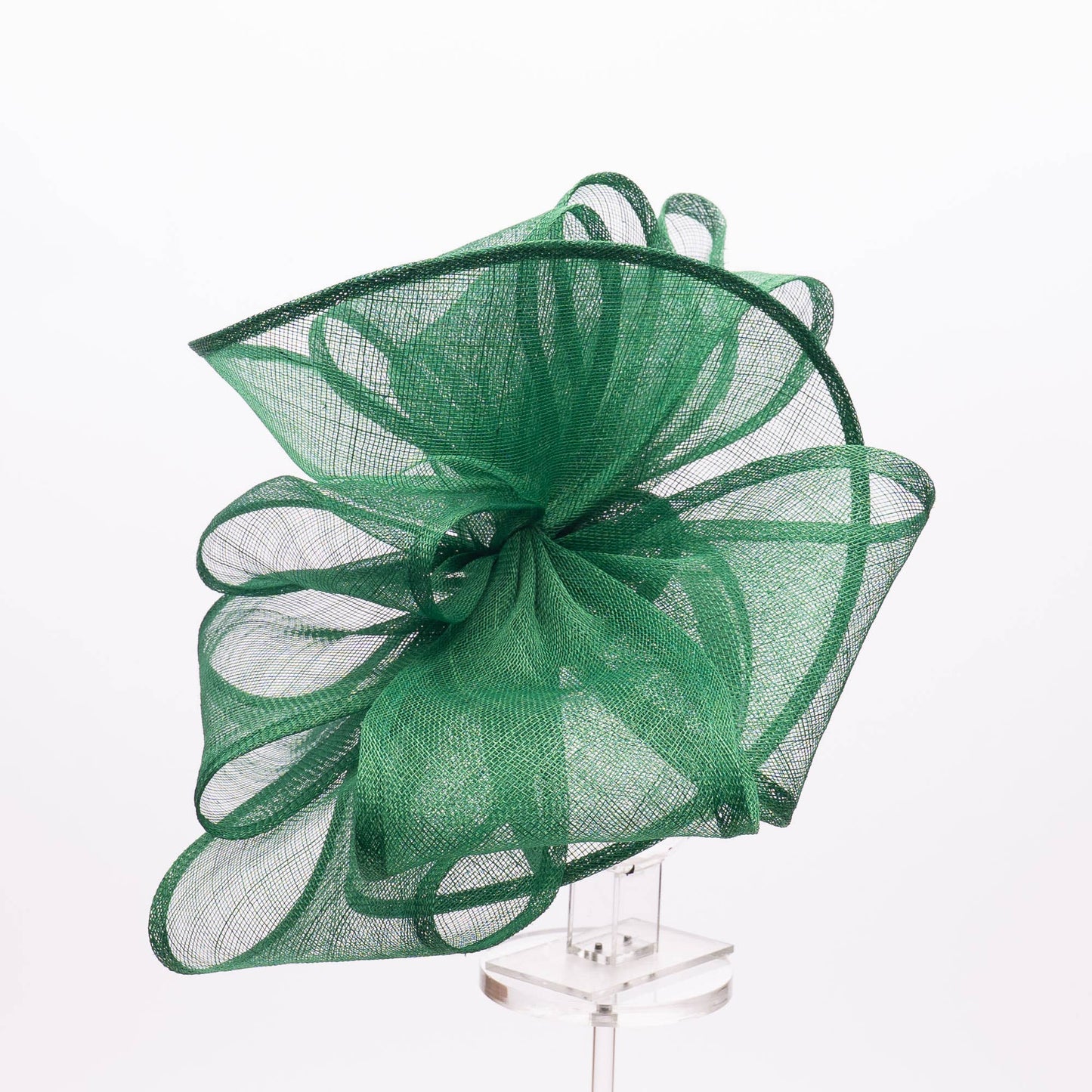 Large Sinamay 3D Design - Facinator On Headband