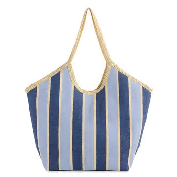 Navy Capri Tote