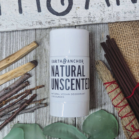 Natural Unscented Vegan Deodorant