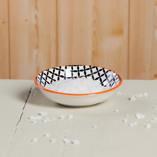 Black Lattice Dipping Bowl