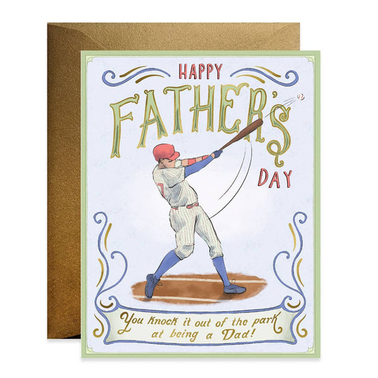 Baseball Father’s Day Card