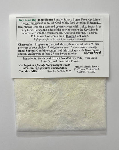 Simply Savory Sugar-Free Key Lime Pie Dessert Mix