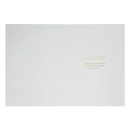 Florentine Border Graduation Card