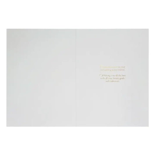 Florentine Border Graduation Card