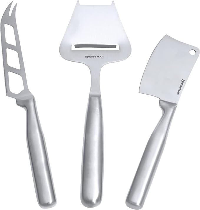Swissmar 3-Piece Cheese Knife Set