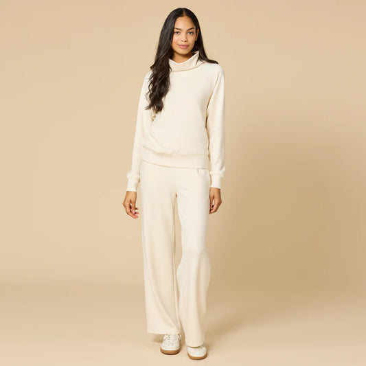 Softies DreamTech Mock Neck with Pleated Pant
