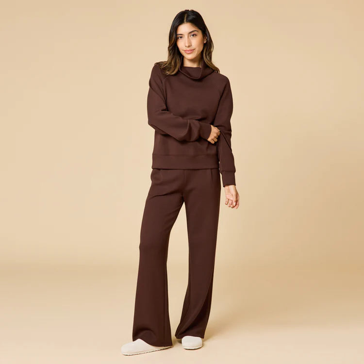 Softies DreamTech Mock Neck with Pleated Pant