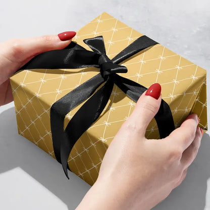 Beautiful Bows Gold - Gift Wrap Rolls