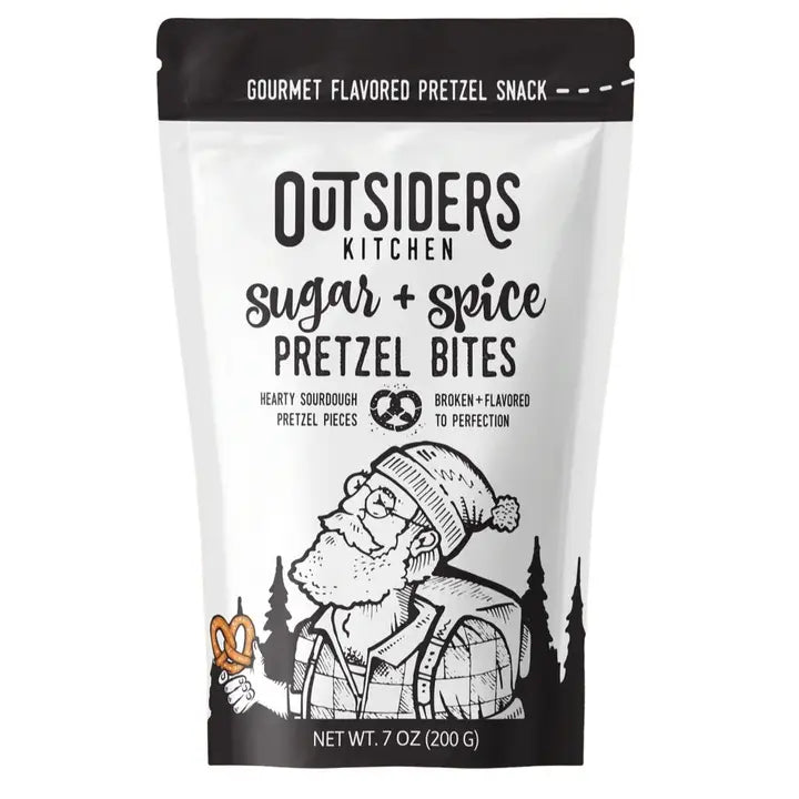 Outsiders Sugar + Spice Pretzel Bites