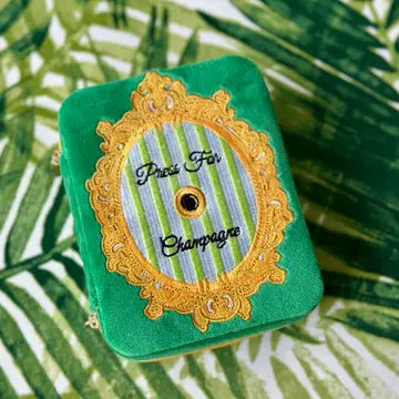"Press For Champagne" Jewelry Case