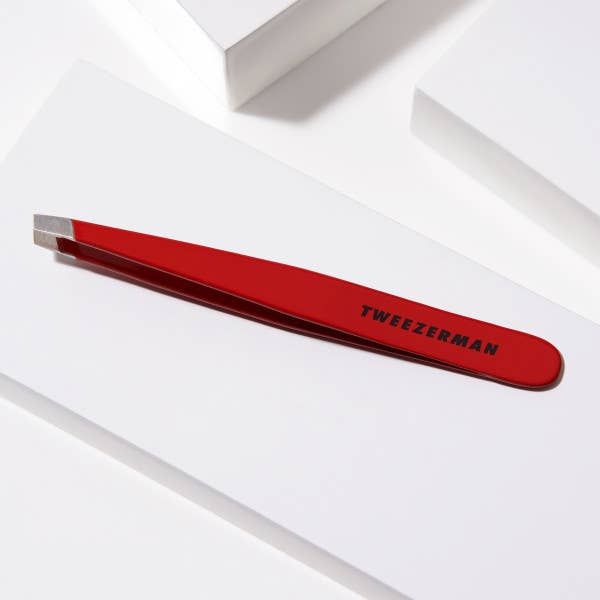 Tweezerman Slant Tweezer - Signature Red