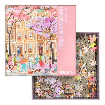 Petals and Pavement Puzzle