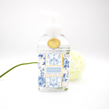 Crisp Linen Foaming Hand Soap by 8 Oak Lane