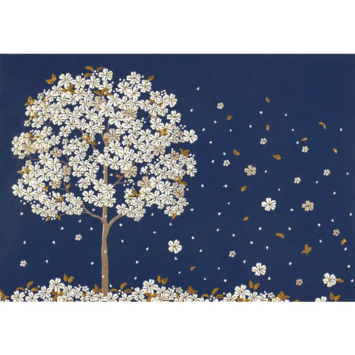 Falling Blossoms Note Cards