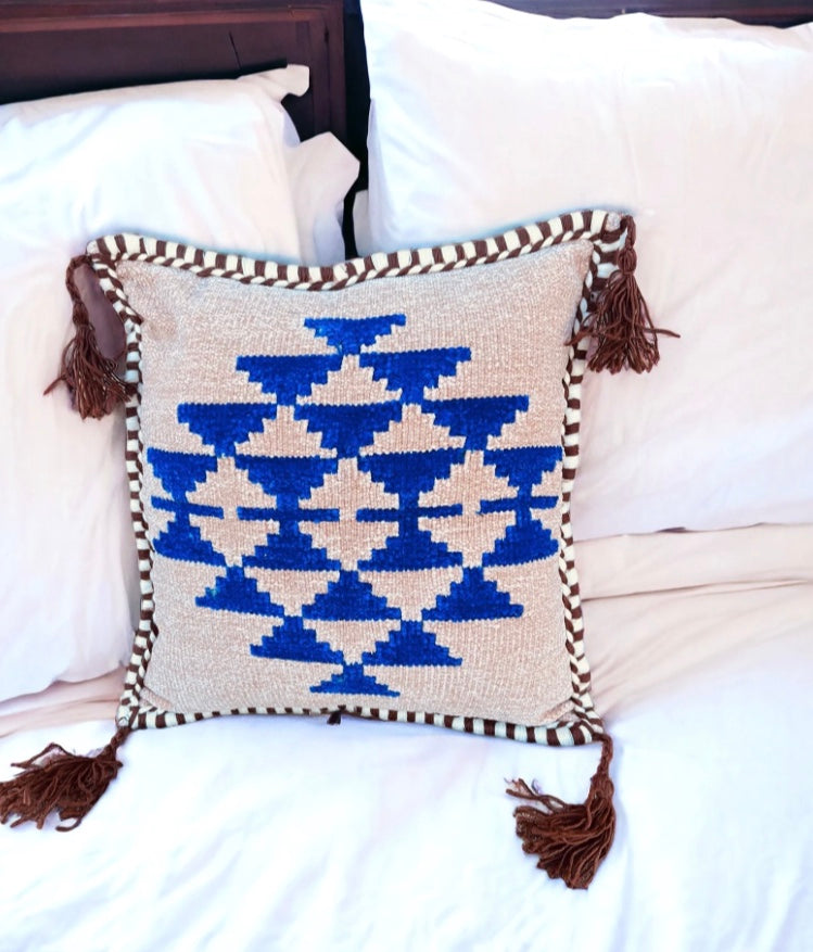 Handwoven Decorative Pillow