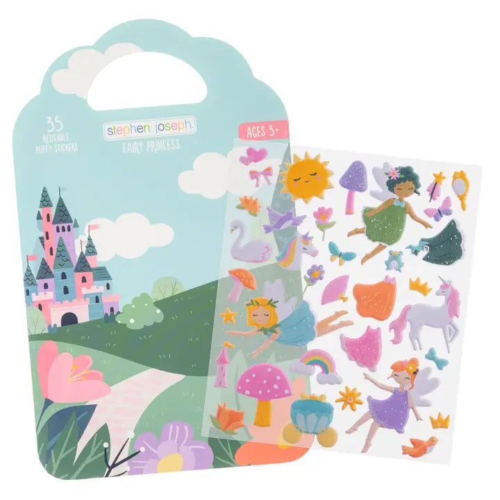 Fairy Princess Puffy Sticker Books