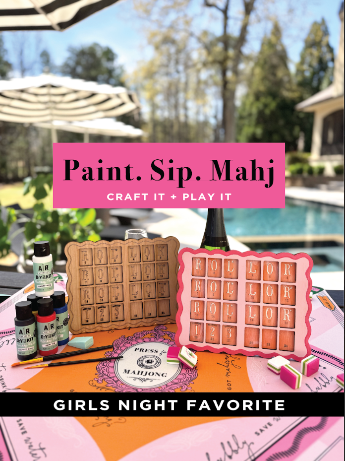 Mahjong Solo Practice Board DIY Kit