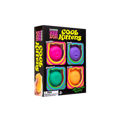 Nee Doh COOL Kittens FOUR PACK