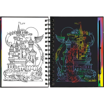 Extreme! Scratch & Sketch Dragons Activity Book
