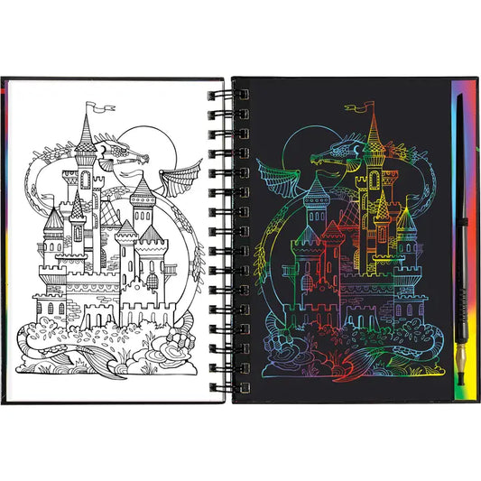 Extreme! Scratch & Sketch Dragons Activity Book