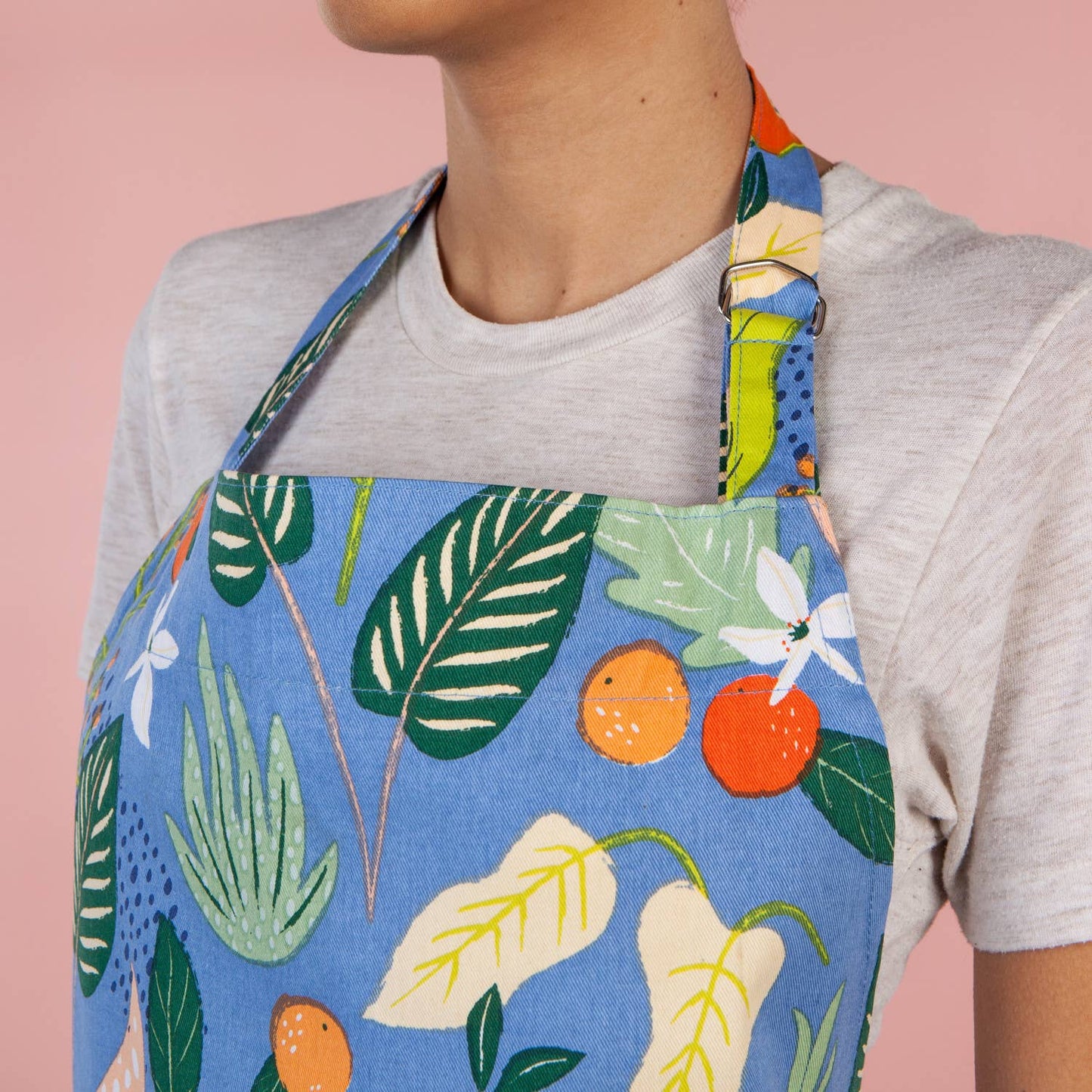Paradise Apron Slate Blue by Danica