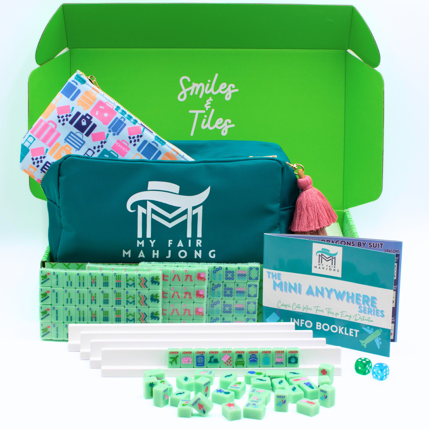My Fair Mahjong Mini Anywhere Series Mahjong Set