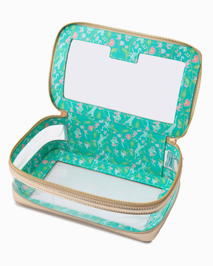Mahjong Tile Storage Bag - Tiffany Blue
