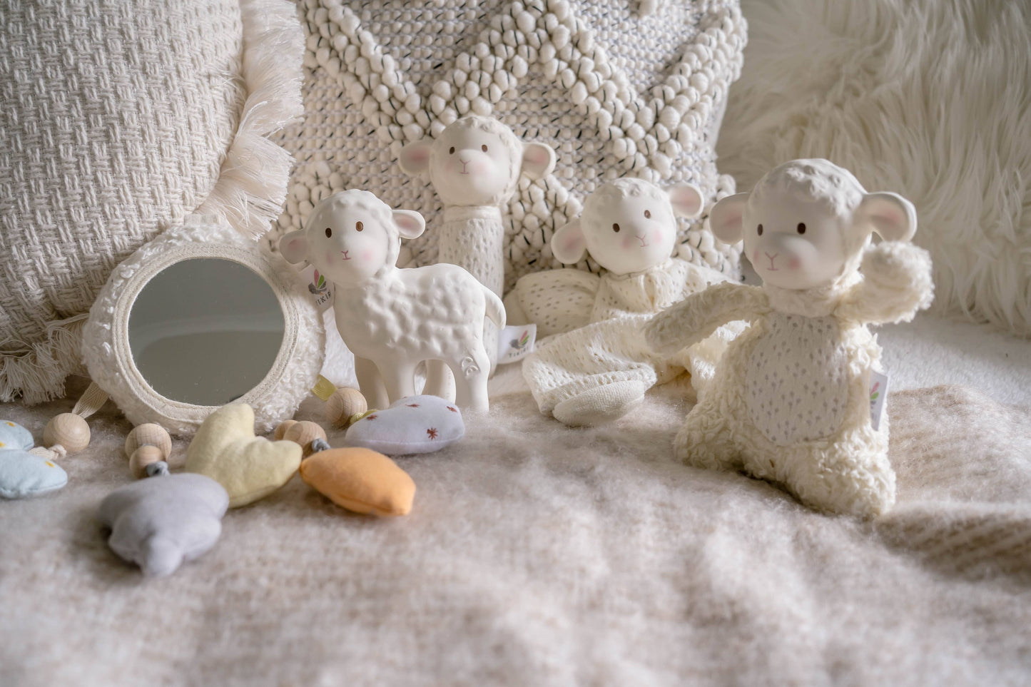 Bahbah the Lamb Teether Head