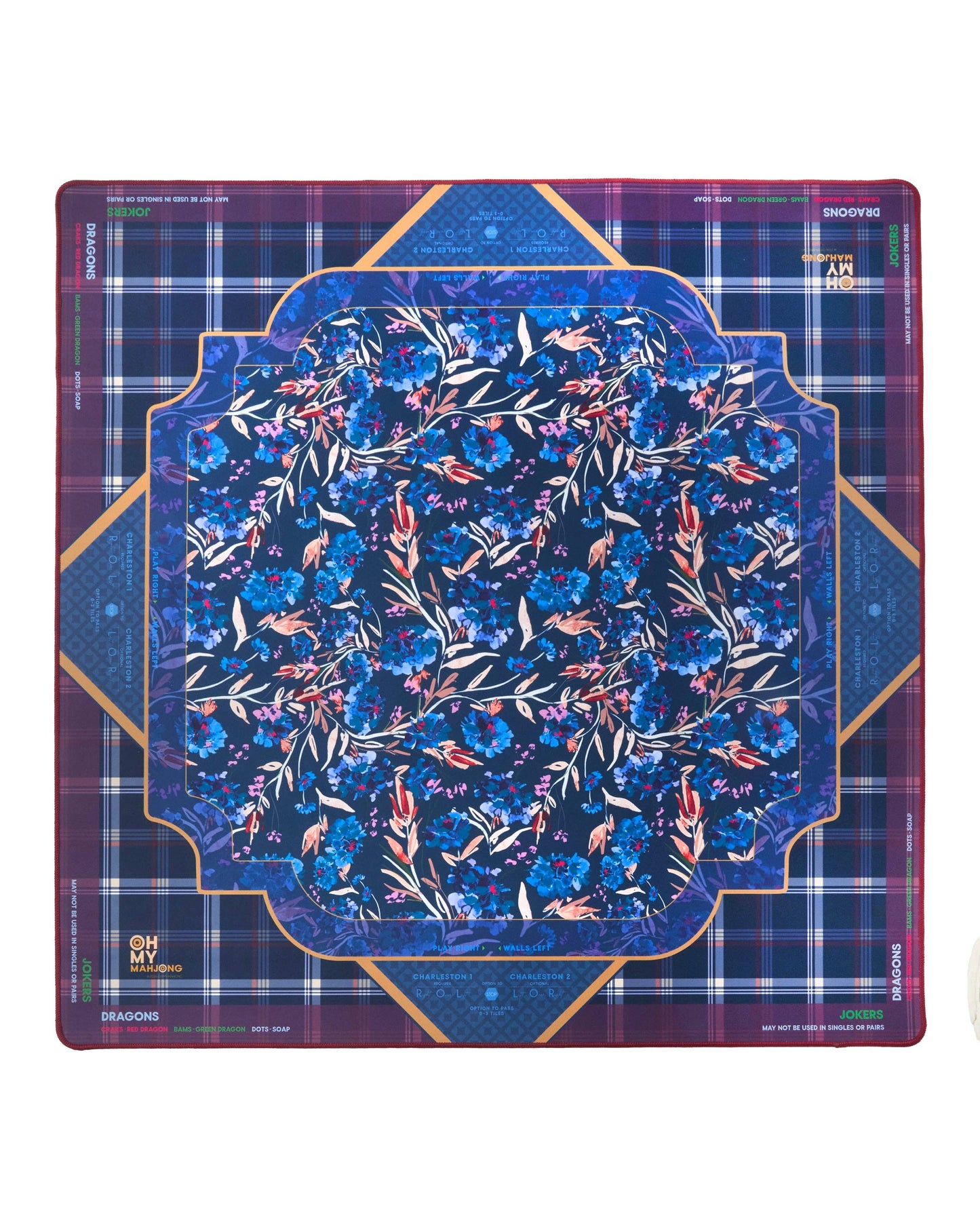 Mahjong Mat Astor Blue