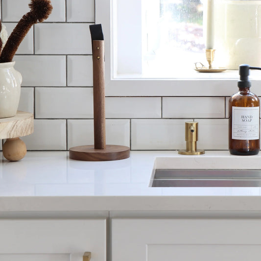 Ironwood Acacia Paper Towel Holder