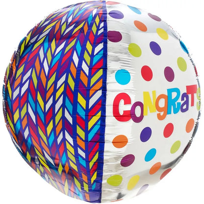 Congrats! Orbs Balloon