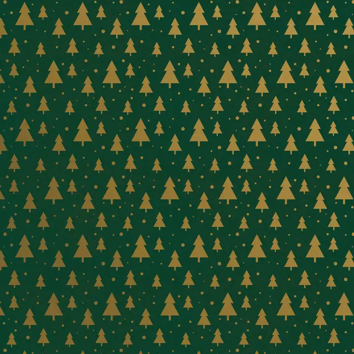 Gift Wrap - Jumbos - Modern Trees Kraft