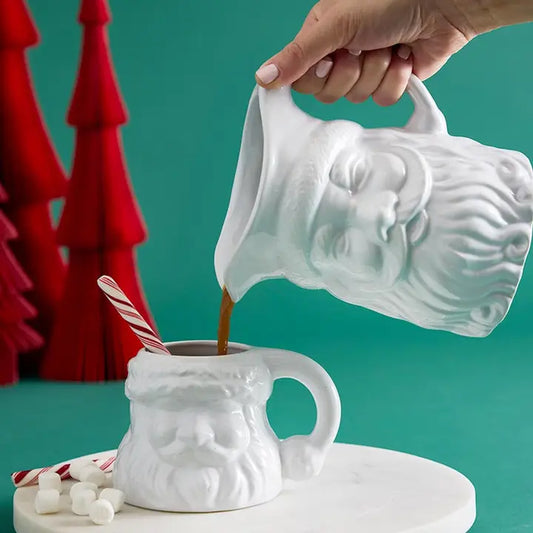 Santa Ceramic Pitcher