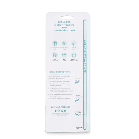 Sports Themed Straw Topper Set