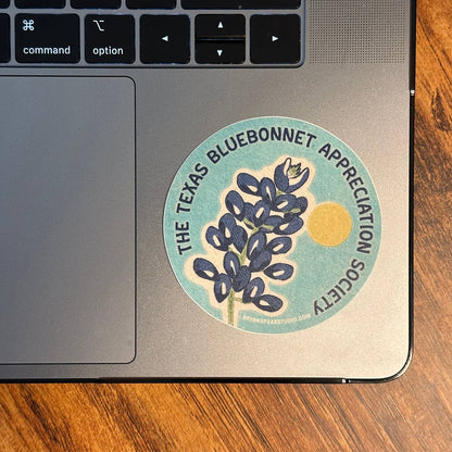 Bluebonnet Appreciation Society Sticker