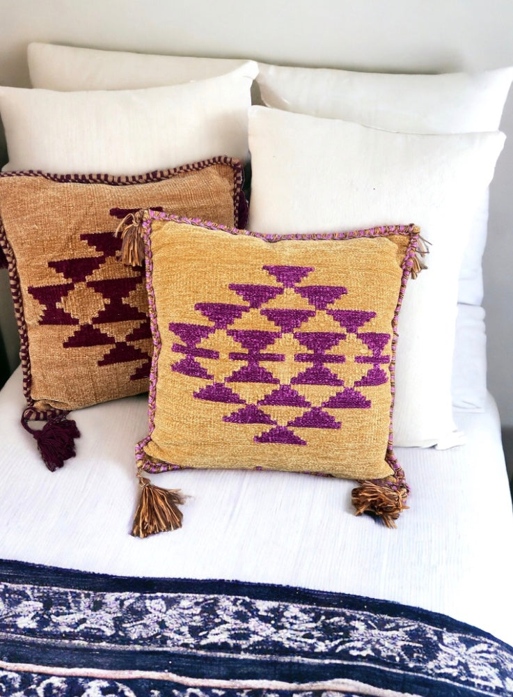 Handwoven Decorative Pillow