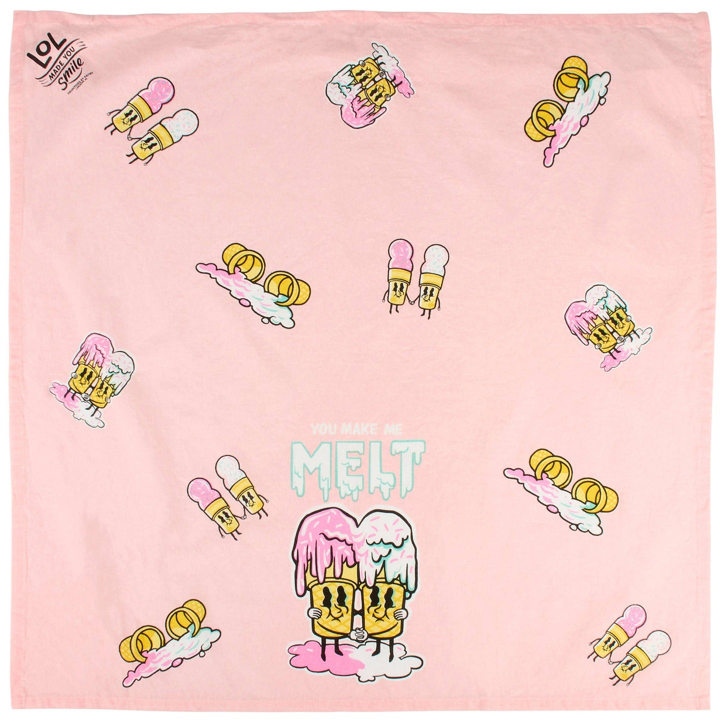 You Make Me Melt Kitchen Towel