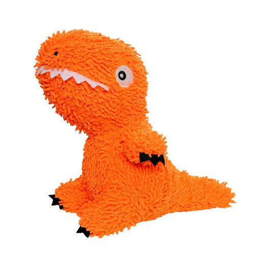 Mighty Microfiber Ball T-Rex - Squeaky Dog Toy
