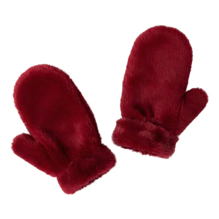 Chamonix Faux Fur Mittens