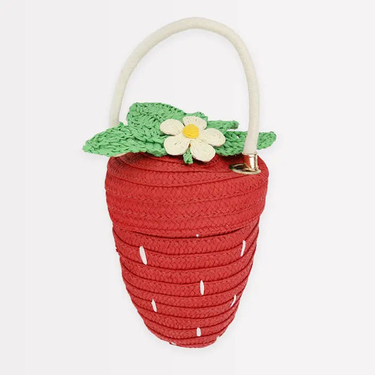 Meri Meri Strawberry Basket Bag