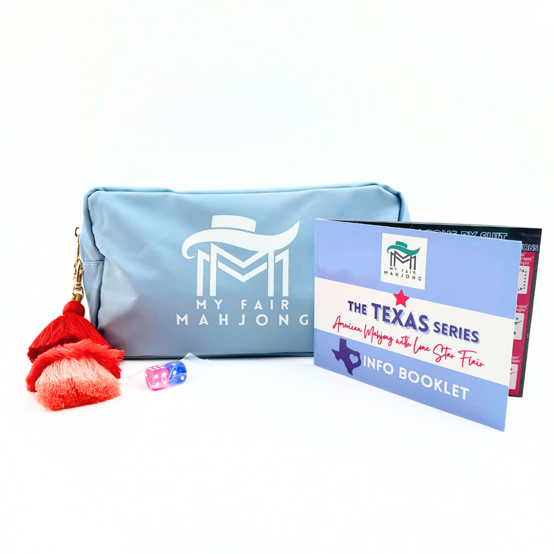 THE TEXAS SERIES - American Mahjong with Lone Star Flair Mahjong Tiles